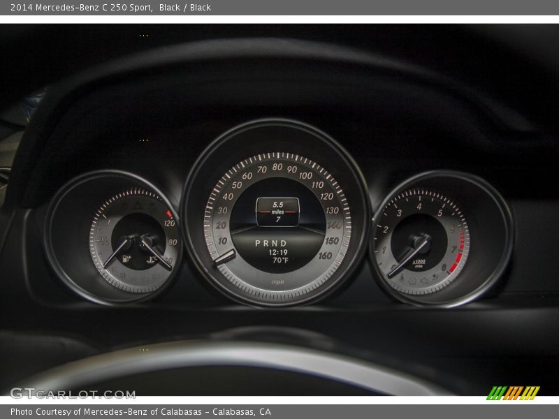 Black / Black 2014 Mercedes-Benz C 250 Sport