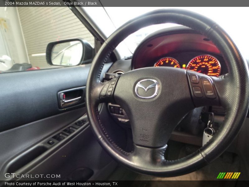 Onyx Black / Black 2004 Mazda MAZDA6 s Sedan