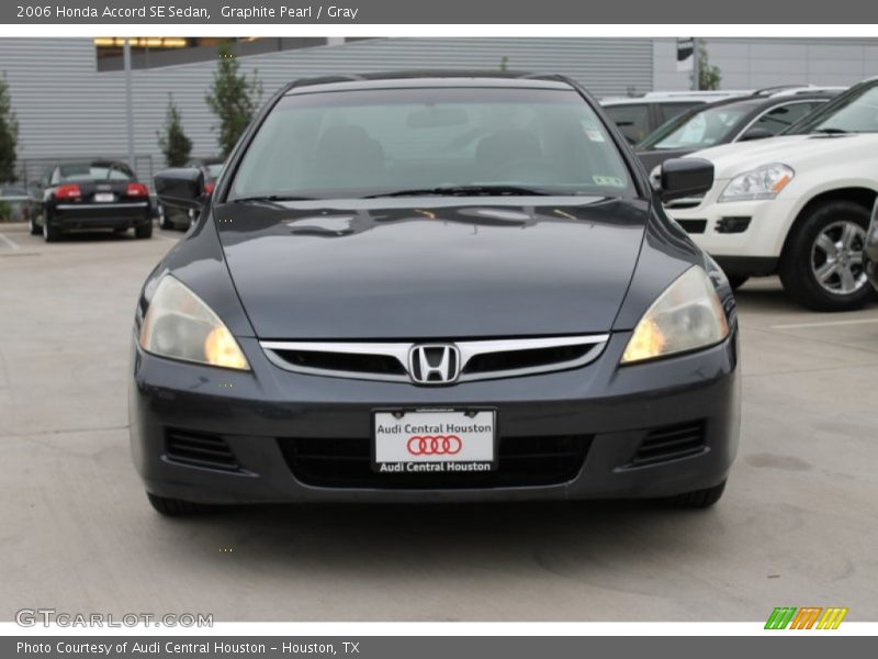 Graphite Pearl / Gray 2006 Honda Accord SE Sedan