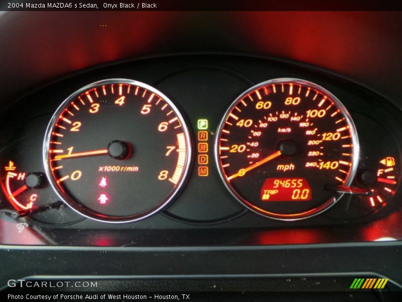 Onyx Black / Black 2004 Mazda MAZDA6 s Sedan