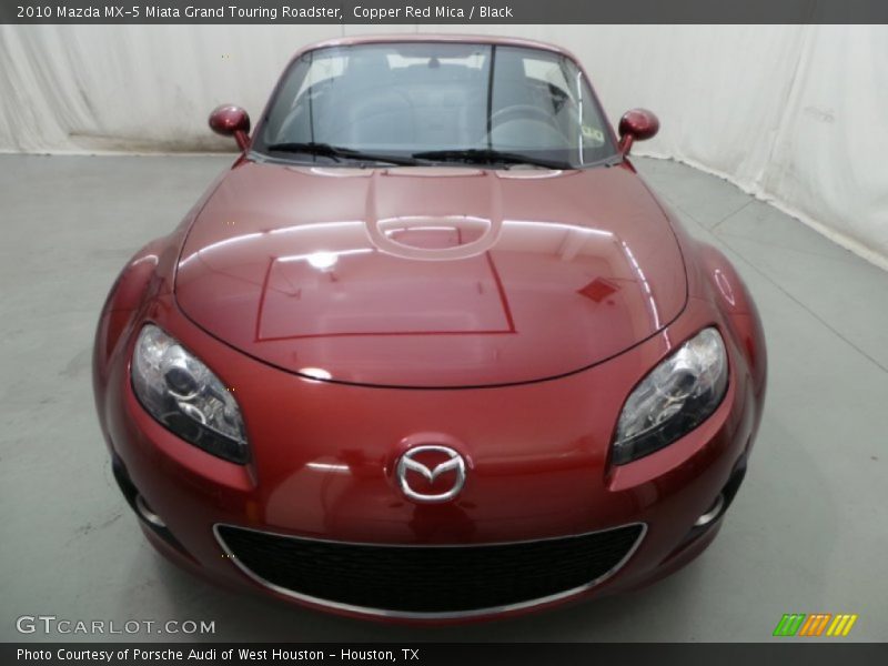 Copper Red Mica / Black 2010 Mazda MX-5 Miata Grand Touring Roadster