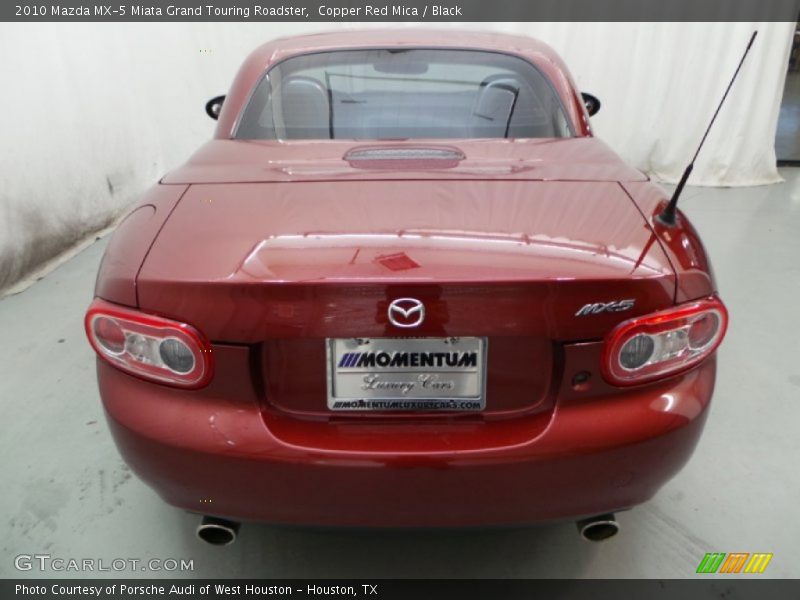 Copper Red Mica / Black 2010 Mazda MX-5 Miata Grand Touring Roadster
