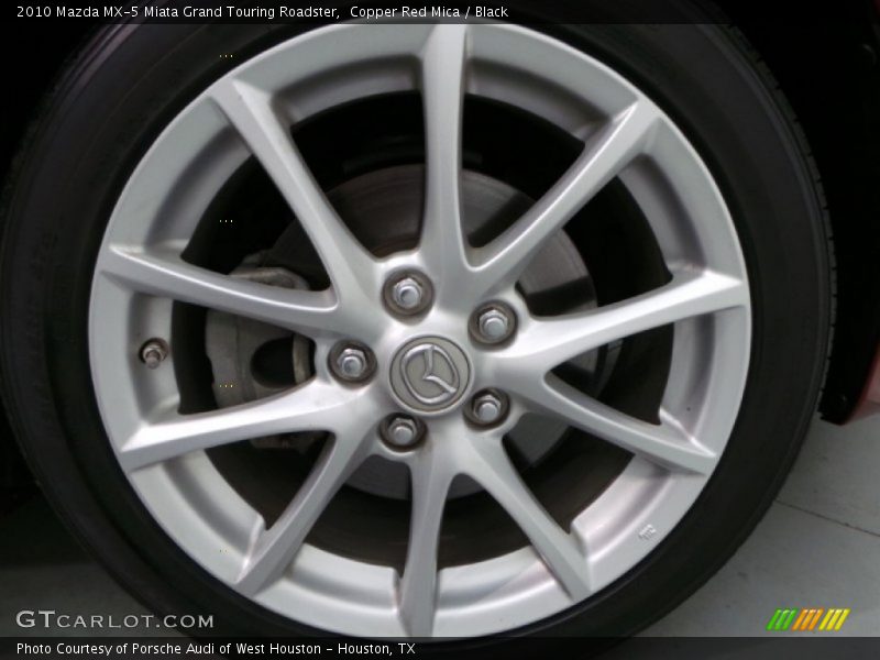 Copper Red Mica / Black 2010 Mazda MX-5 Miata Grand Touring Roadster