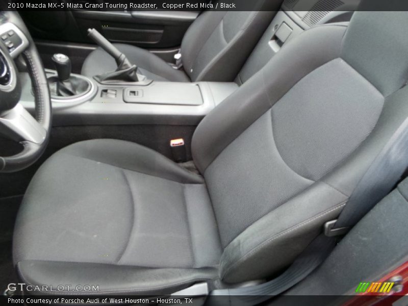 Copper Red Mica / Black 2010 Mazda MX-5 Miata Grand Touring Roadster