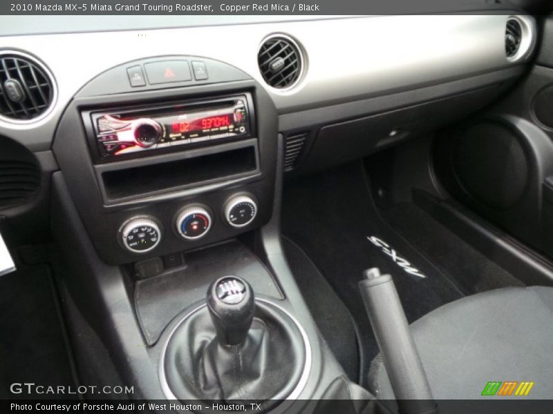 Copper Red Mica / Black 2010 Mazda MX-5 Miata Grand Touring Roadster