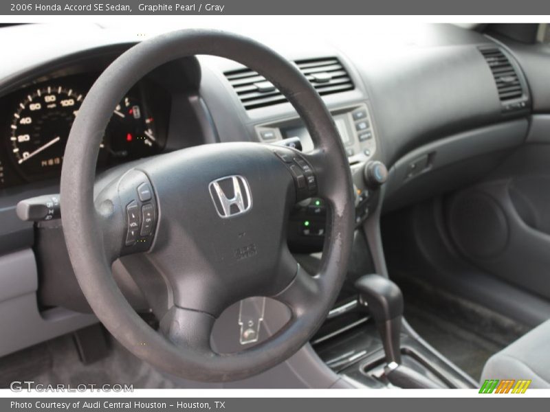 Graphite Pearl / Gray 2006 Honda Accord SE Sedan