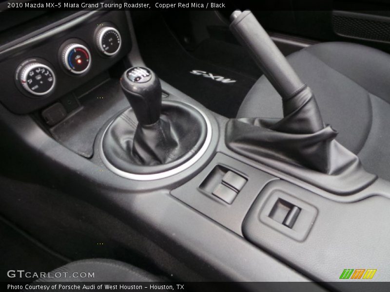 Copper Red Mica / Black 2010 Mazda MX-5 Miata Grand Touring Roadster