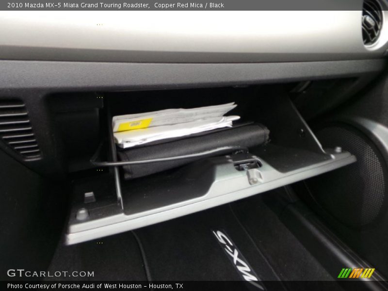 Copper Red Mica / Black 2010 Mazda MX-5 Miata Grand Touring Roadster