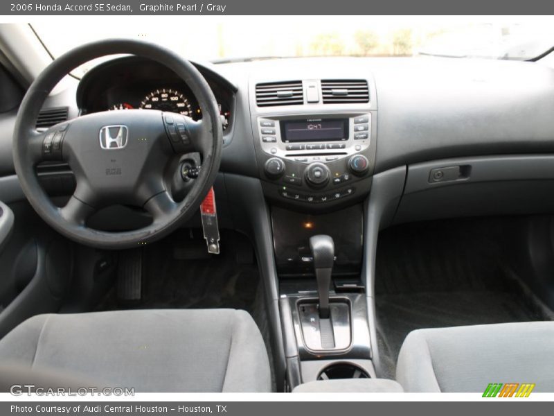 Graphite Pearl / Gray 2006 Honda Accord SE Sedan