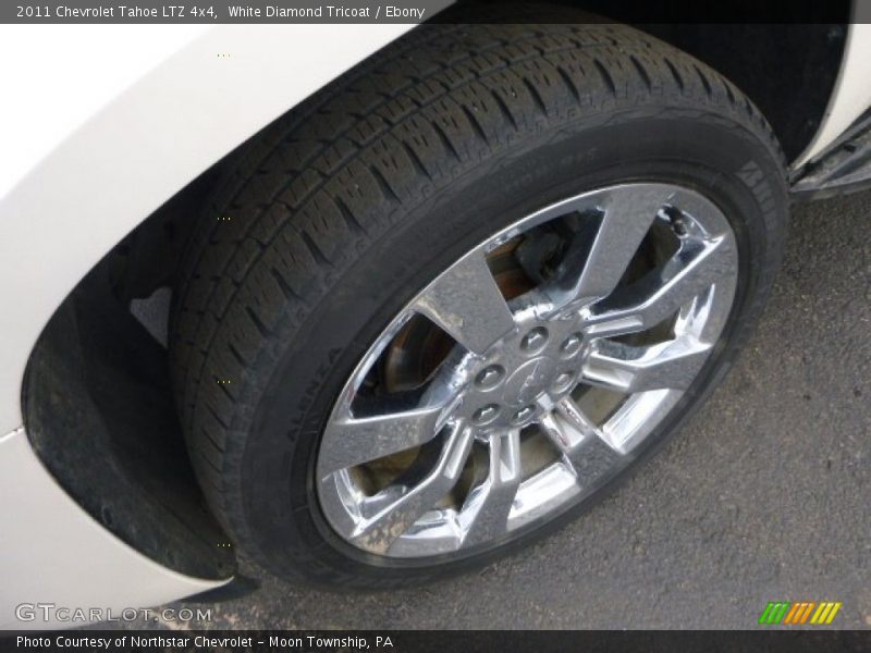 White Diamond Tricoat / Ebony 2011 Chevrolet Tahoe LTZ 4x4