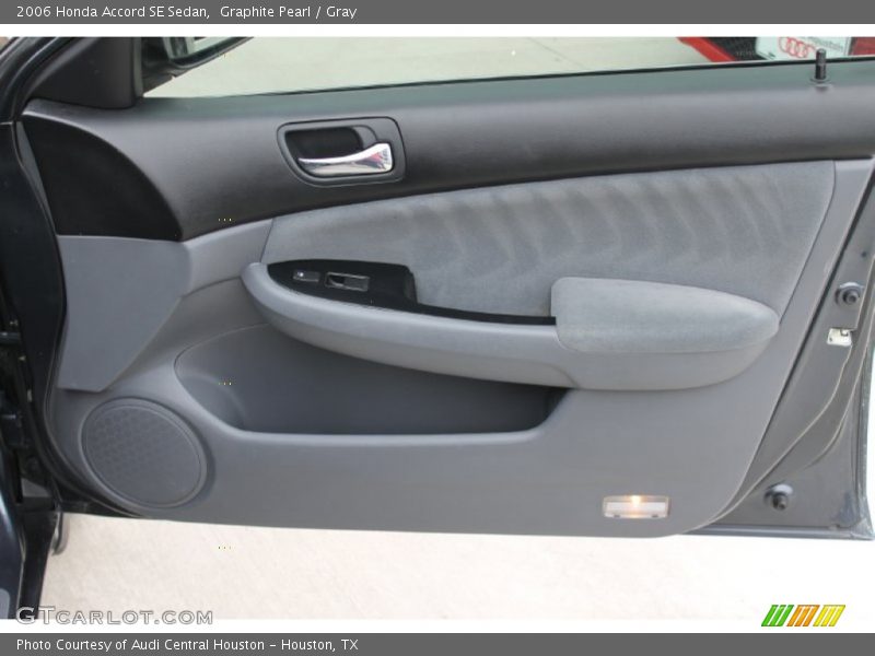 Graphite Pearl / Gray 2006 Honda Accord SE Sedan
