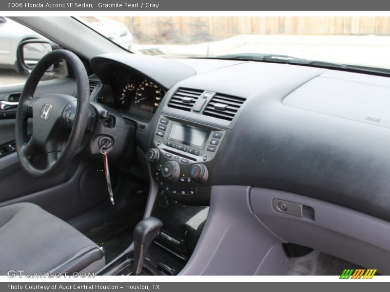 Graphite Pearl / Gray 2006 Honda Accord SE Sedan