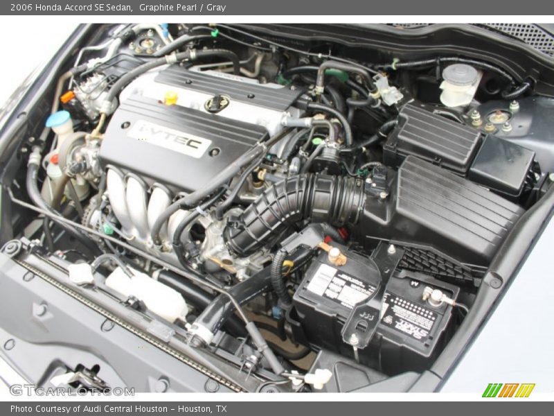 Graphite Pearl / Gray 2006 Honda Accord SE Sedan