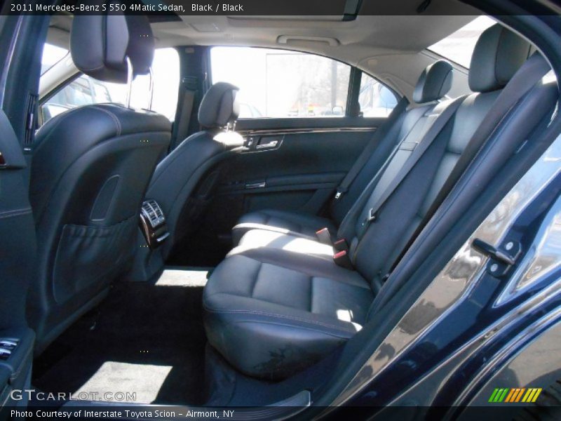Black / Black 2011 Mercedes-Benz S 550 4Matic Sedan