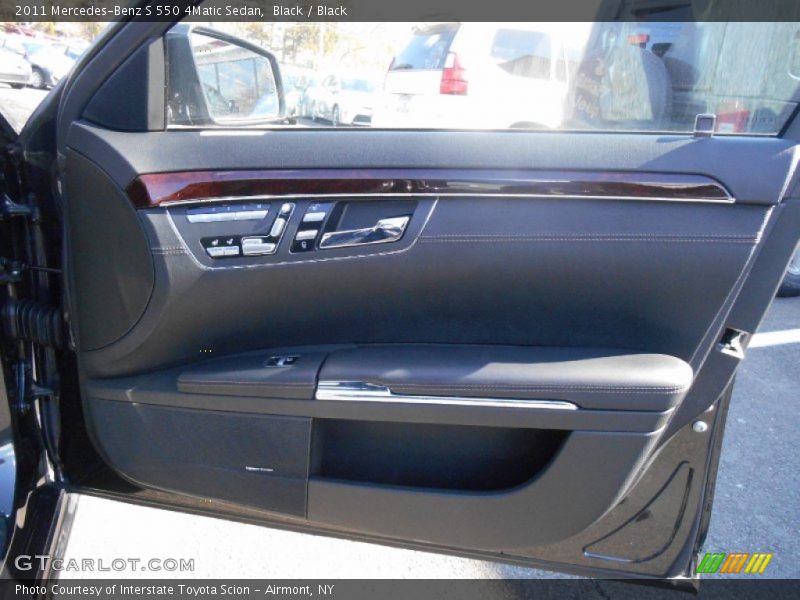 Black / Black 2011 Mercedes-Benz S 550 4Matic Sedan