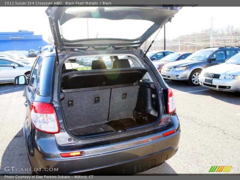 Black Pearl Metallic / Black 2011 Suzuki SX4 Crossover AWD