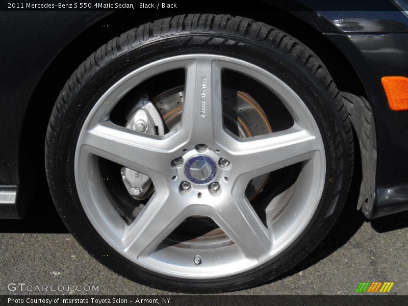 Black / Black 2011 Mercedes-Benz S 550 4Matic Sedan