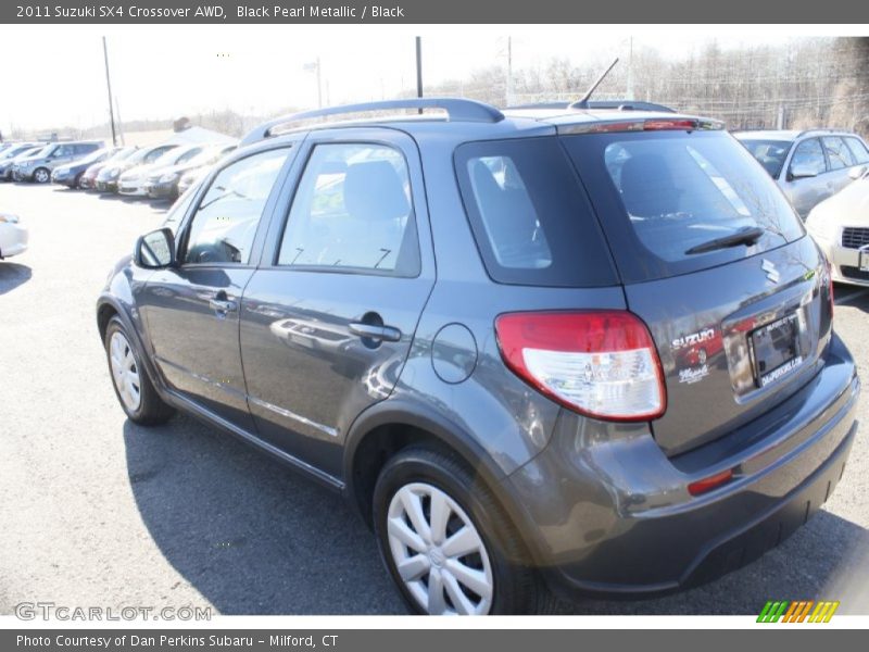 Black Pearl Metallic / Black 2011 Suzuki SX4 Crossover AWD