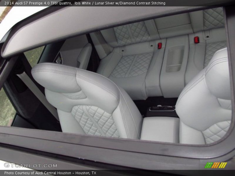  2014 S7 Prestige 4.0 TFSI quattro Lunar Silver w/Diamond Contrast Stitching Interior