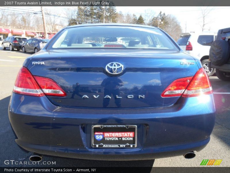 Indigo Ink Blue Pearl / Light Gray 2007 Toyota Avalon Limited