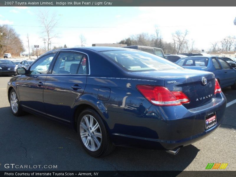 Indigo Ink Blue Pearl / Light Gray 2007 Toyota Avalon Limited