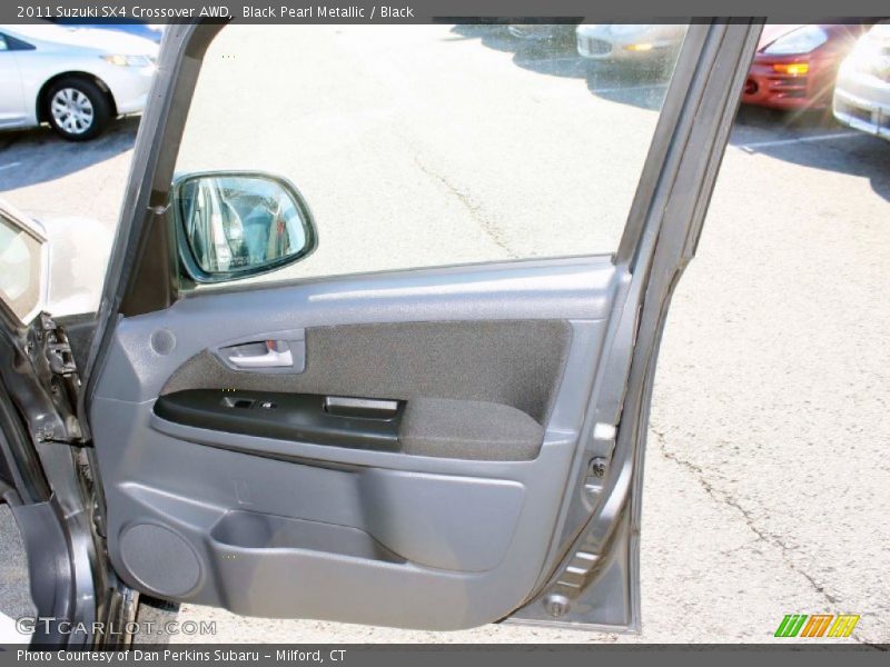 Black Pearl Metallic / Black 2011 Suzuki SX4 Crossover AWD