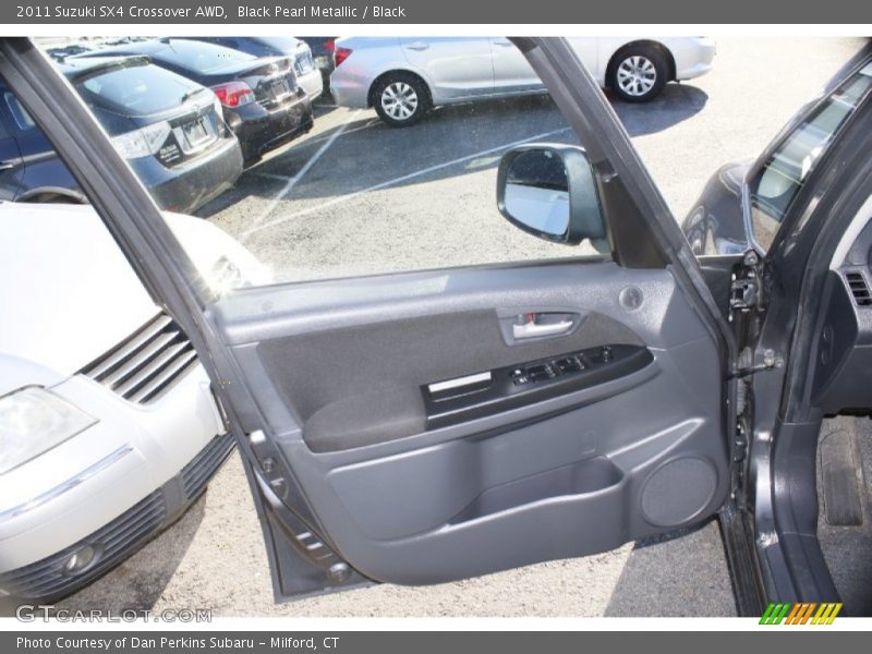 Black Pearl Metallic / Black 2011 Suzuki SX4 Crossover AWD