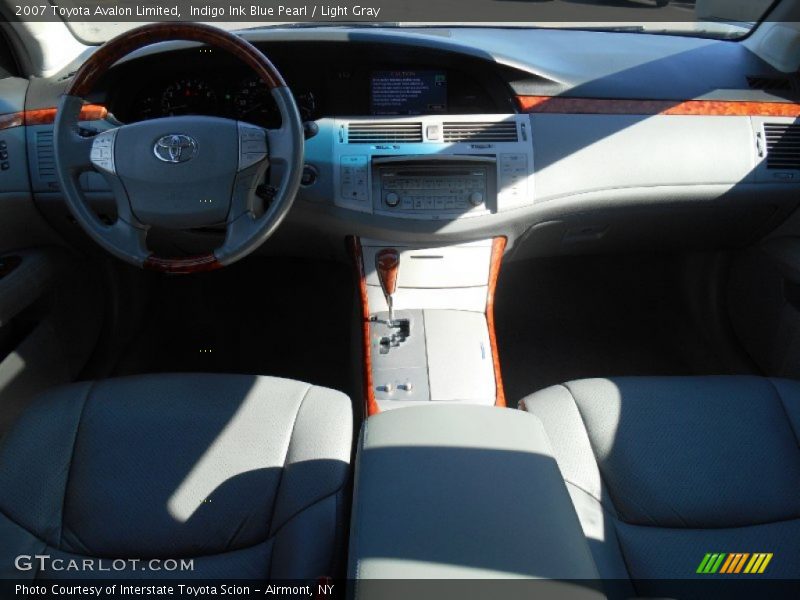 Indigo Ink Blue Pearl / Light Gray 2007 Toyota Avalon Limited