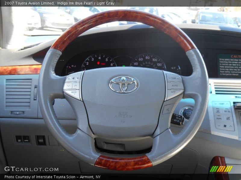 Indigo Ink Blue Pearl / Light Gray 2007 Toyota Avalon Limited