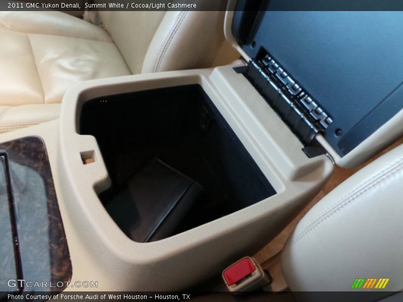 Summit White / Cocoa/Light Cashmere 2011 GMC Yukon Denali