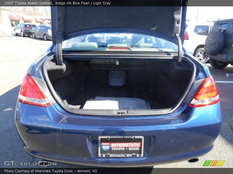 Indigo Ink Blue Pearl / Light Gray 2007 Toyota Avalon Limited