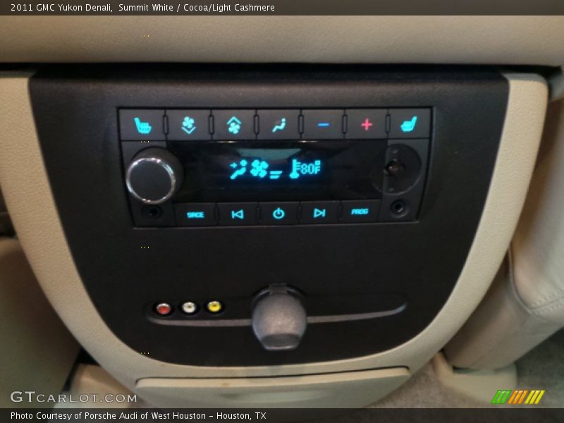 Summit White / Cocoa/Light Cashmere 2011 GMC Yukon Denali