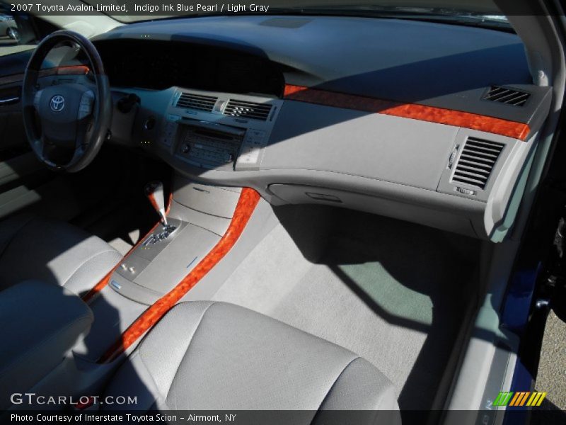 Indigo Ink Blue Pearl / Light Gray 2007 Toyota Avalon Limited