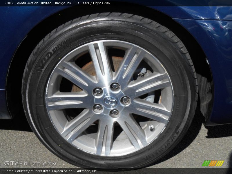 Indigo Ink Blue Pearl / Light Gray 2007 Toyota Avalon Limited
