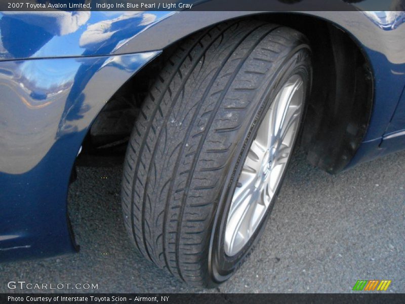 Indigo Ink Blue Pearl / Light Gray 2007 Toyota Avalon Limited
