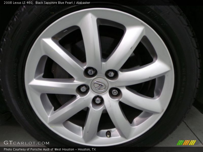 Black Sapphire Blue Pearl / Alabaster 2008 Lexus LS 460