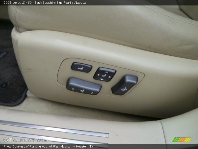 Black Sapphire Blue Pearl / Alabaster 2008 Lexus LS 460