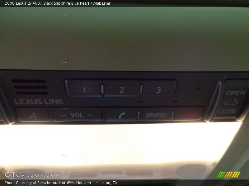 Black Sapphire Blue Pearl / Alabaster 2008 Lexus LS 460