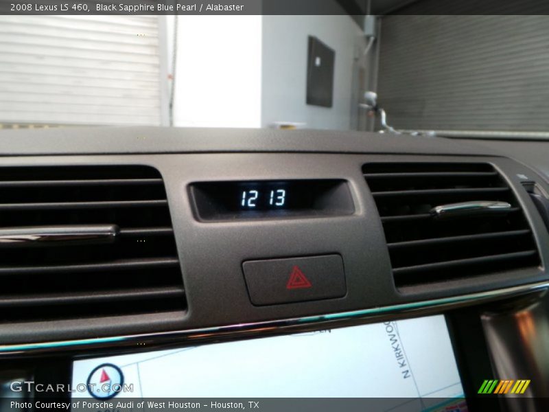 Black Sapphire Blue Pearl / Alabaster 2008 Lexus LS 460
