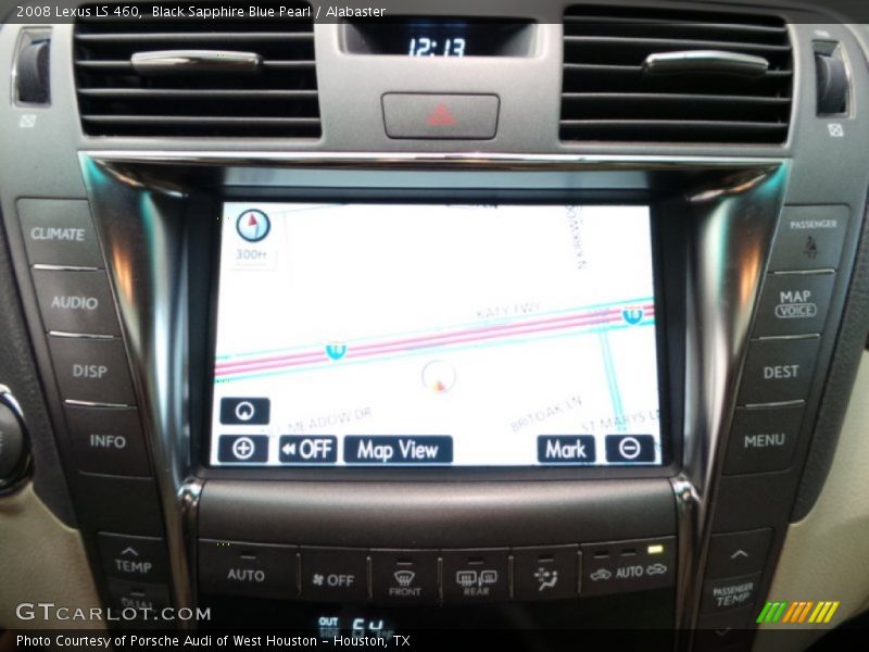 Black Sapphire Blue Pearl / Alabaster 2008 Lexus LS 460