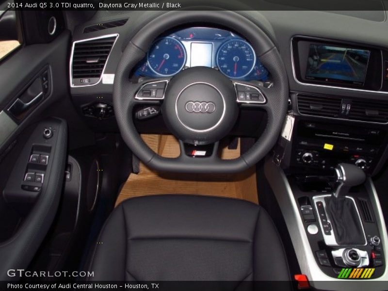 Daytona Gray Metallic / Black 2014 Audi Q5 3.0 TDI quattro