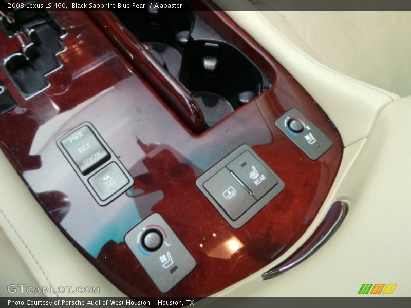 Black Sapphire Blue Pearl / Alabaster 2008 Lexus LS 460
