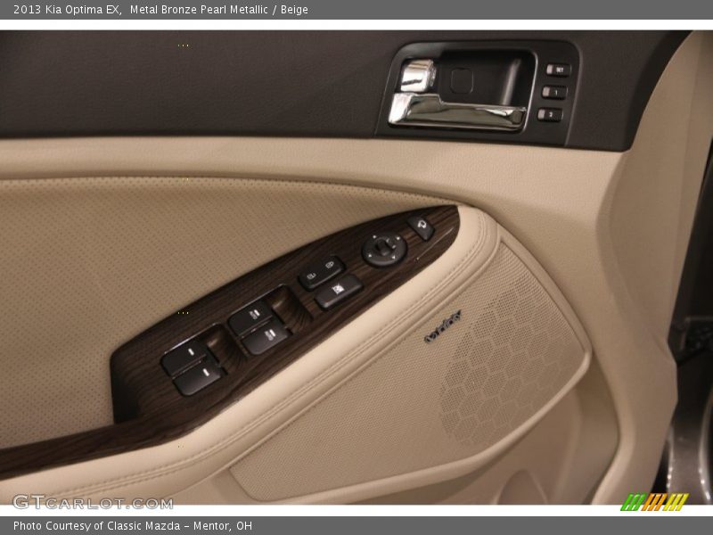 Metal Bronze Pearl Metallic / Beige 2013 Kia Optima EX