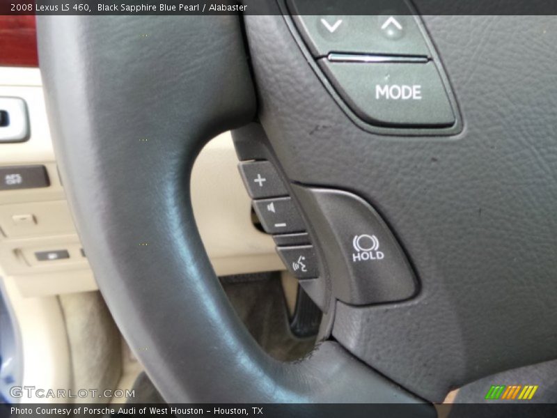 Black Sapphire Blue Pearl / Alabaster 2008 Lexus LS 460
