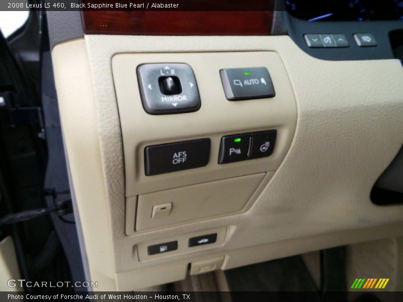 Black Sapphire Blue Pearl / Alabaster 2008 Lexus LS 460