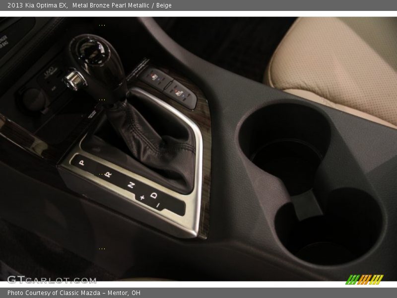 Metal Bronze Pearl Metallic / Beige 2013 Kia Optima EX