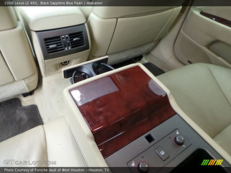 Black Sapphire Blue Pearl / Alabaster 2008 Lexus LS 460