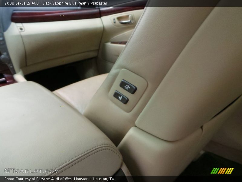 Black Sapphire Blue Pearl / Alabaster 2008 Lexus LS 460
