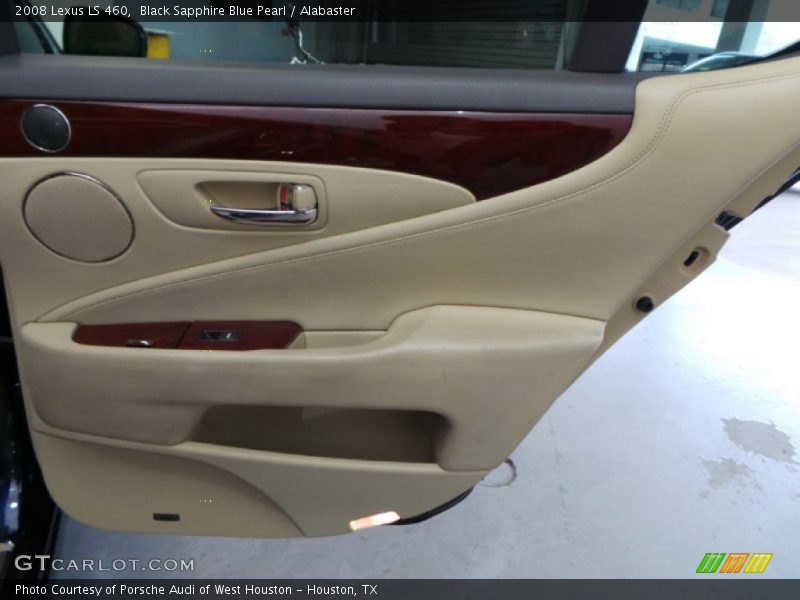 Black Sapphire Blue Pearl / Alabaster 2008 Lexus LS 460