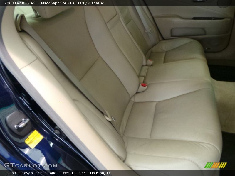 Black Sapphire Blue Pearl / Alabaster 2008 Lexus LS 460